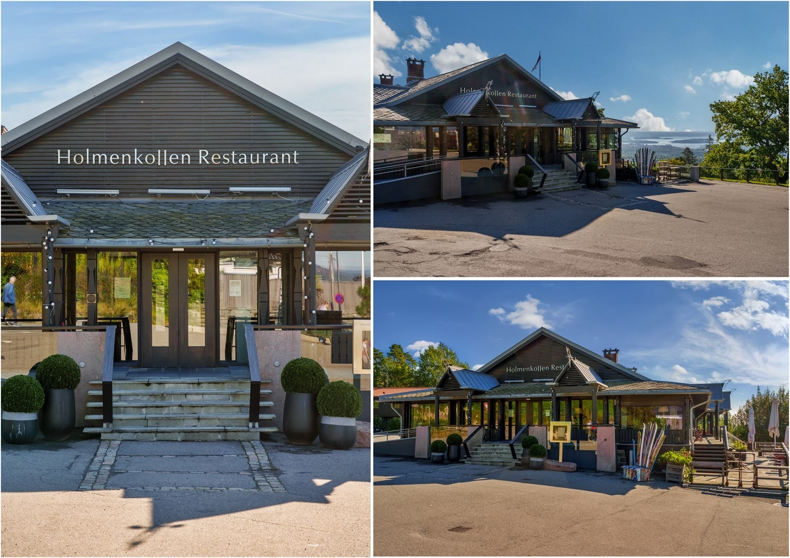 Holmenkollen Resturant - Ca 3 minutter i bil oppover kommer du til Holmenkollen restaurant med fantastisk utsikt over Oslo. Galleribilde