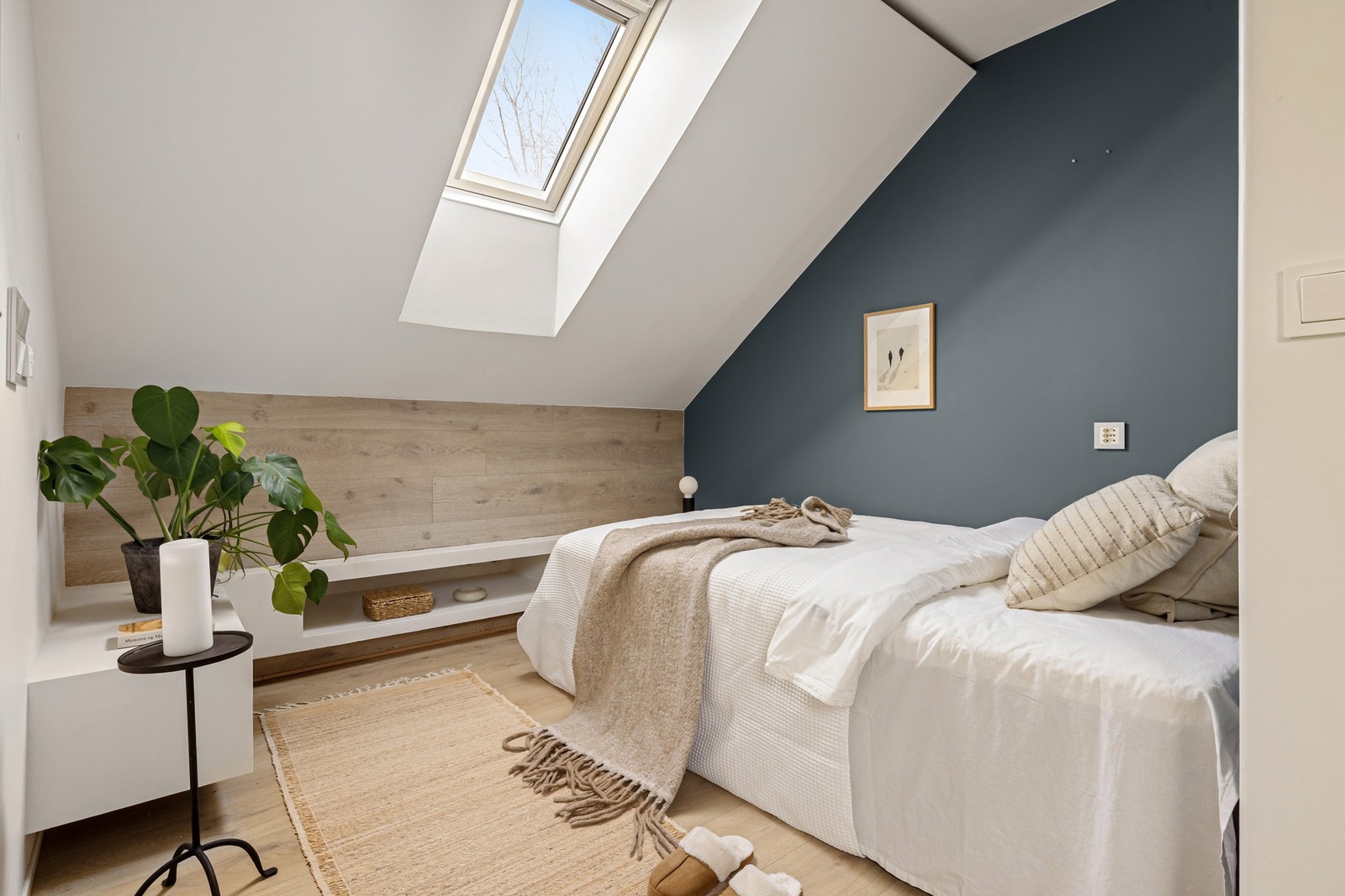 Sovealkoven måles til 5,8 kvm. Galleribilde