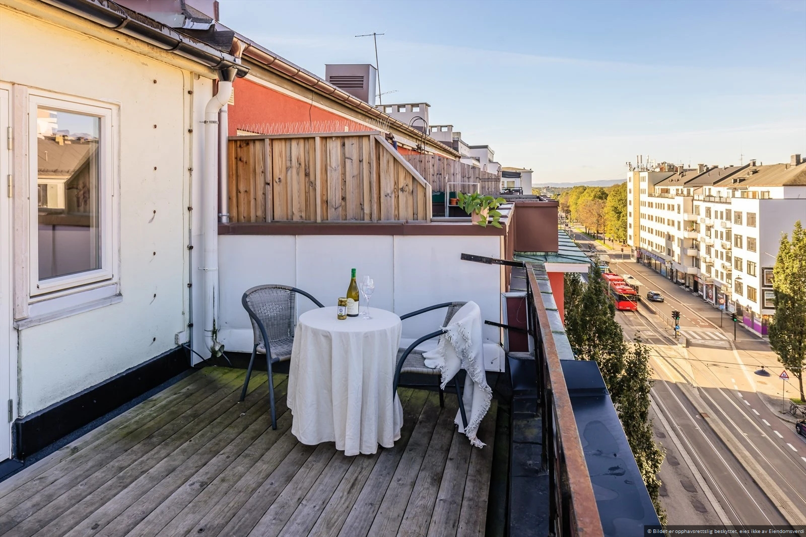 Felles takterasse Galleribilde