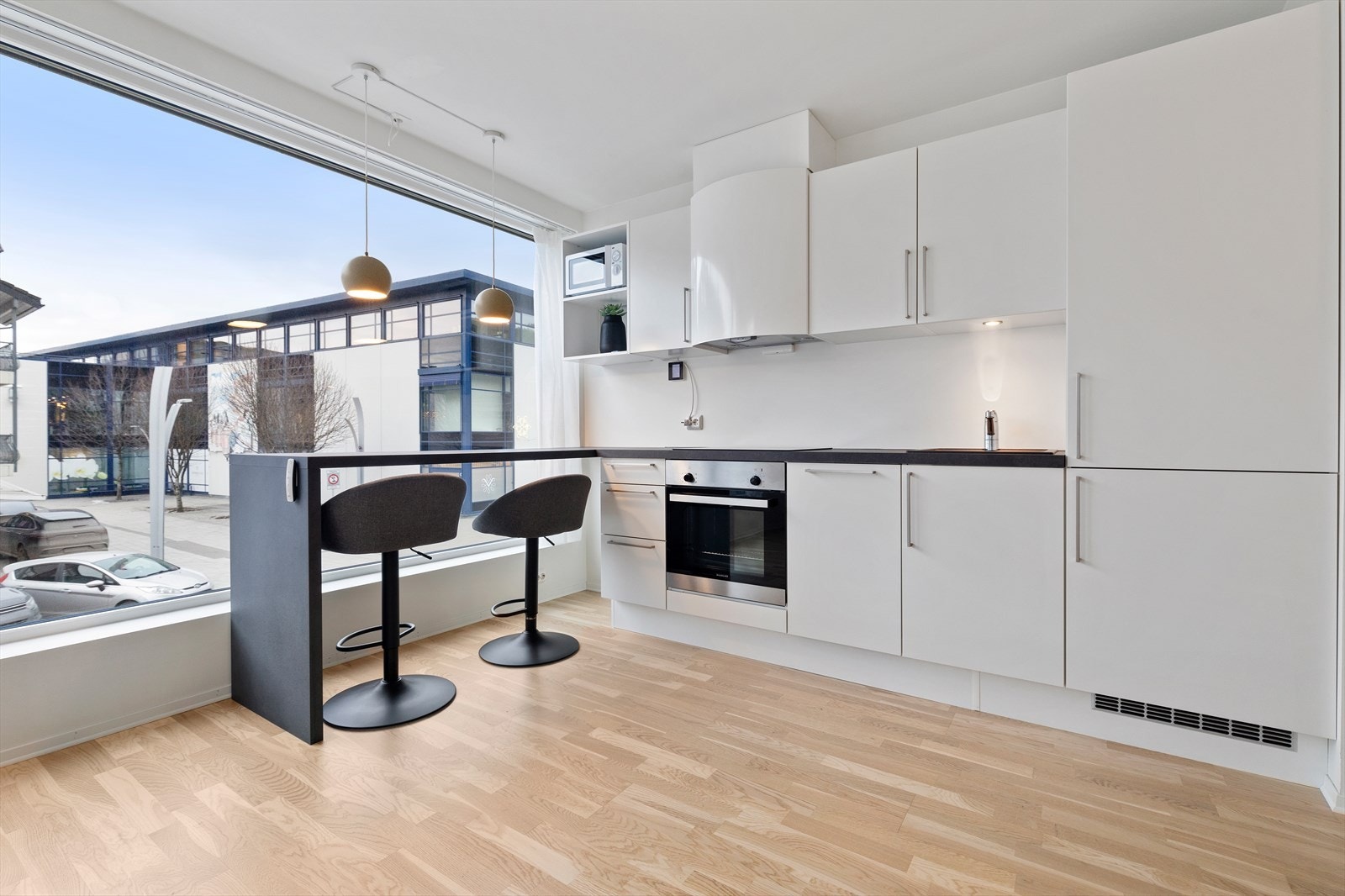 Praktisk og plassbesparende barløsning Galleribilde