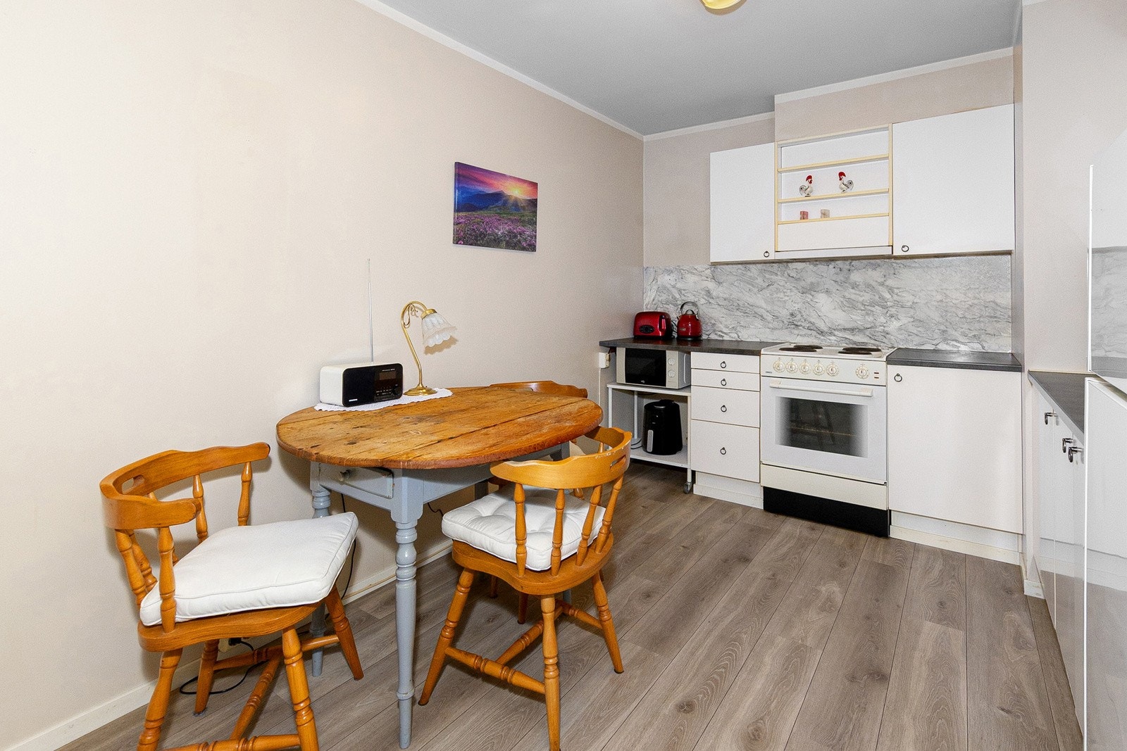 Koselig plass for spisebord Galleribilde