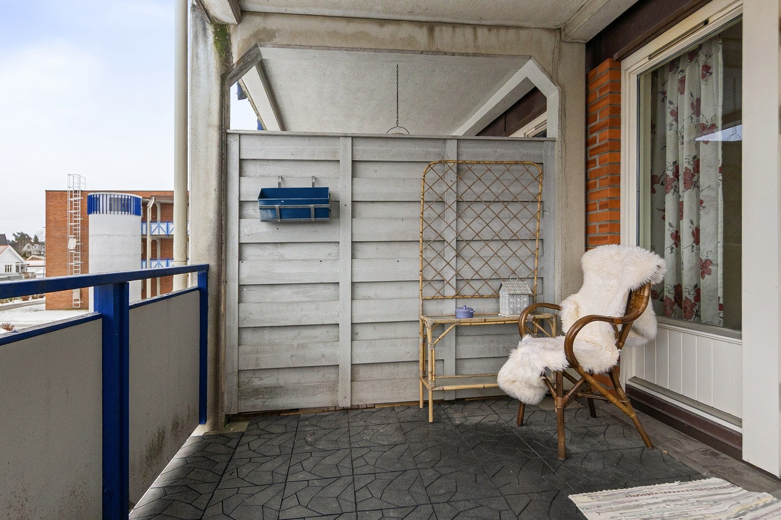 Fra balkong Galleribilde