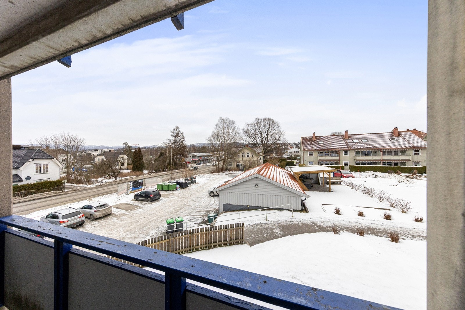 Fra balkong Galleribilde