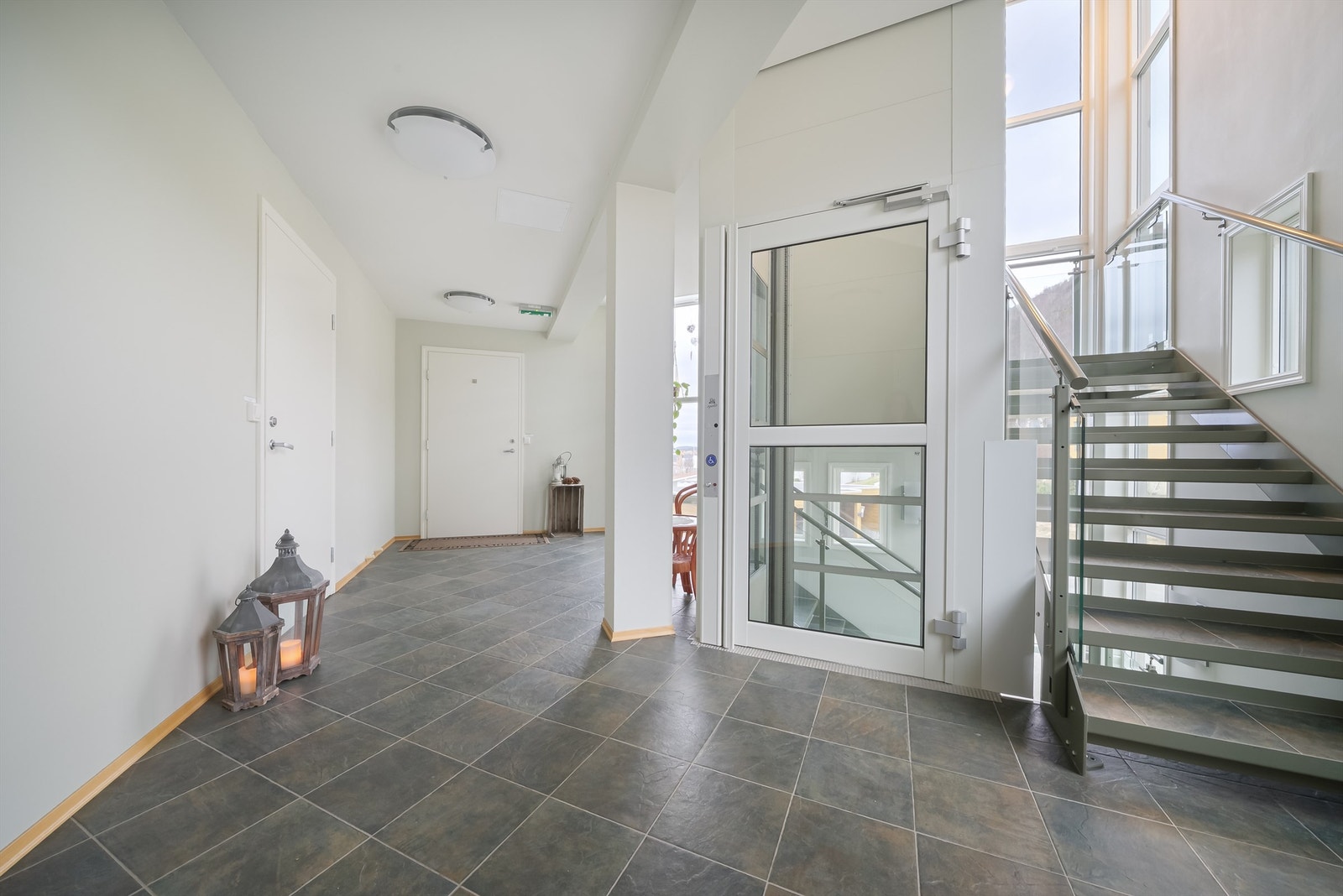 Heis i bygget. Galleribilde