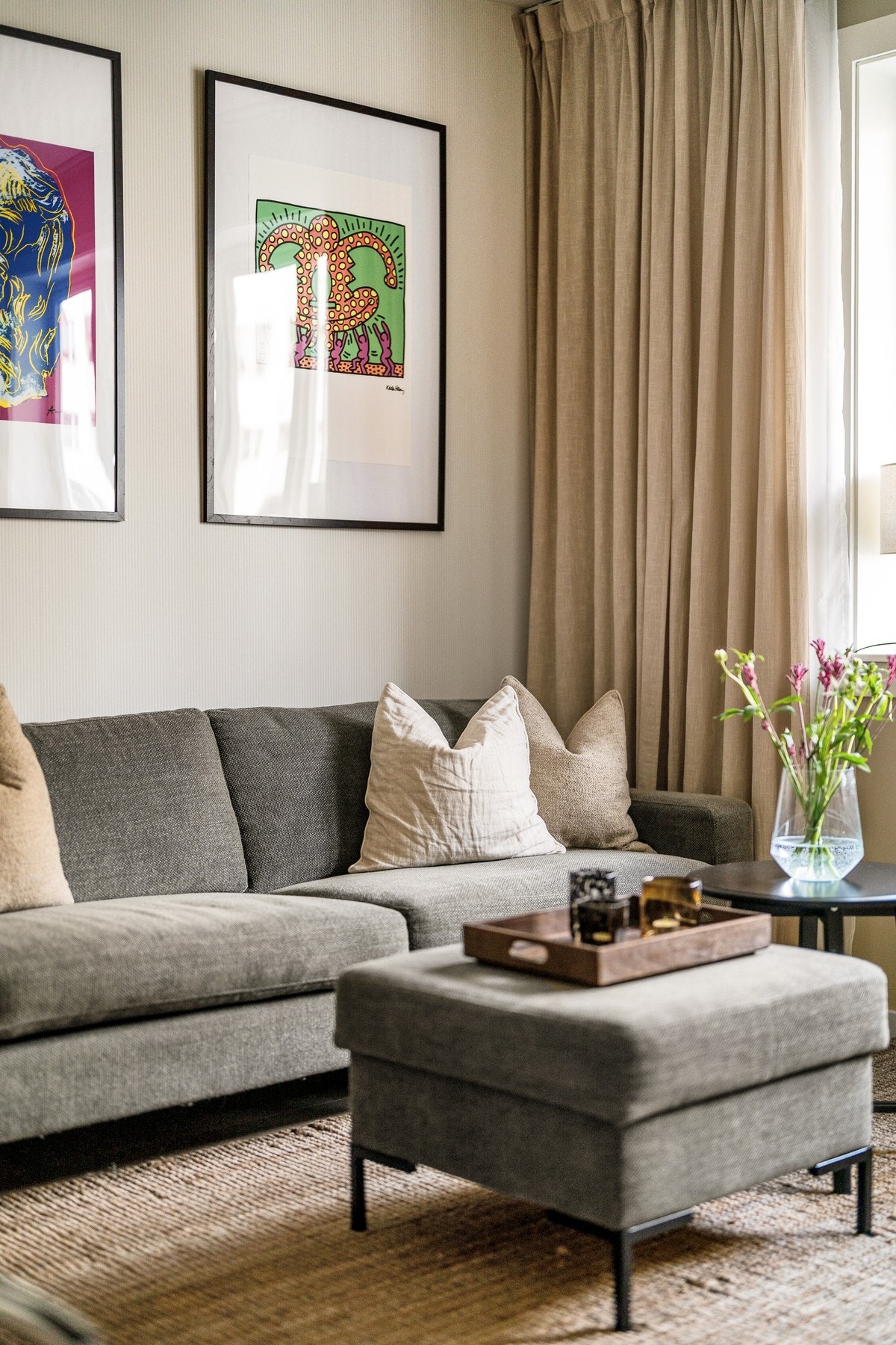 God plass til sofagruppe. Galleribilde