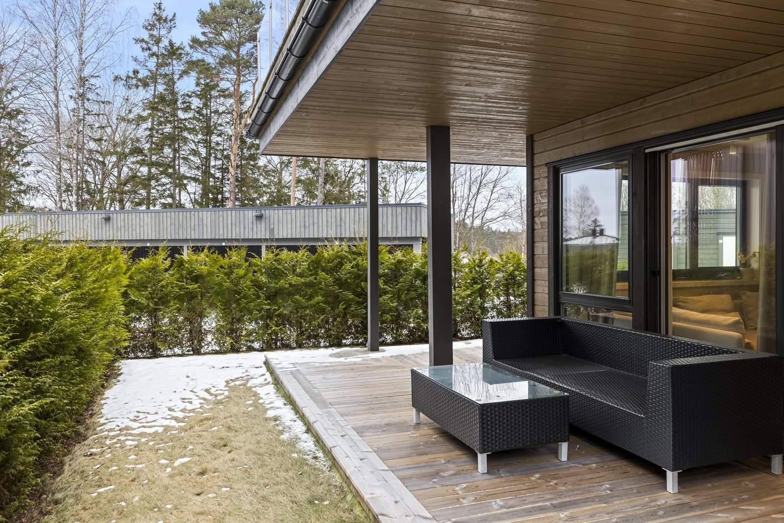 Leiligheten ligger i første etasje Galleribilde