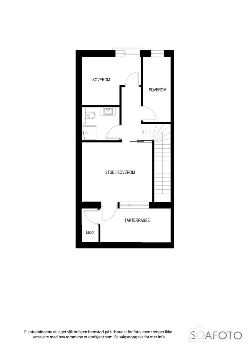 Planillustrasjon 3. etasje Galleribilde