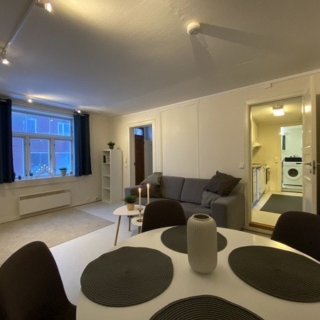 Flott stor stue Galleribilde