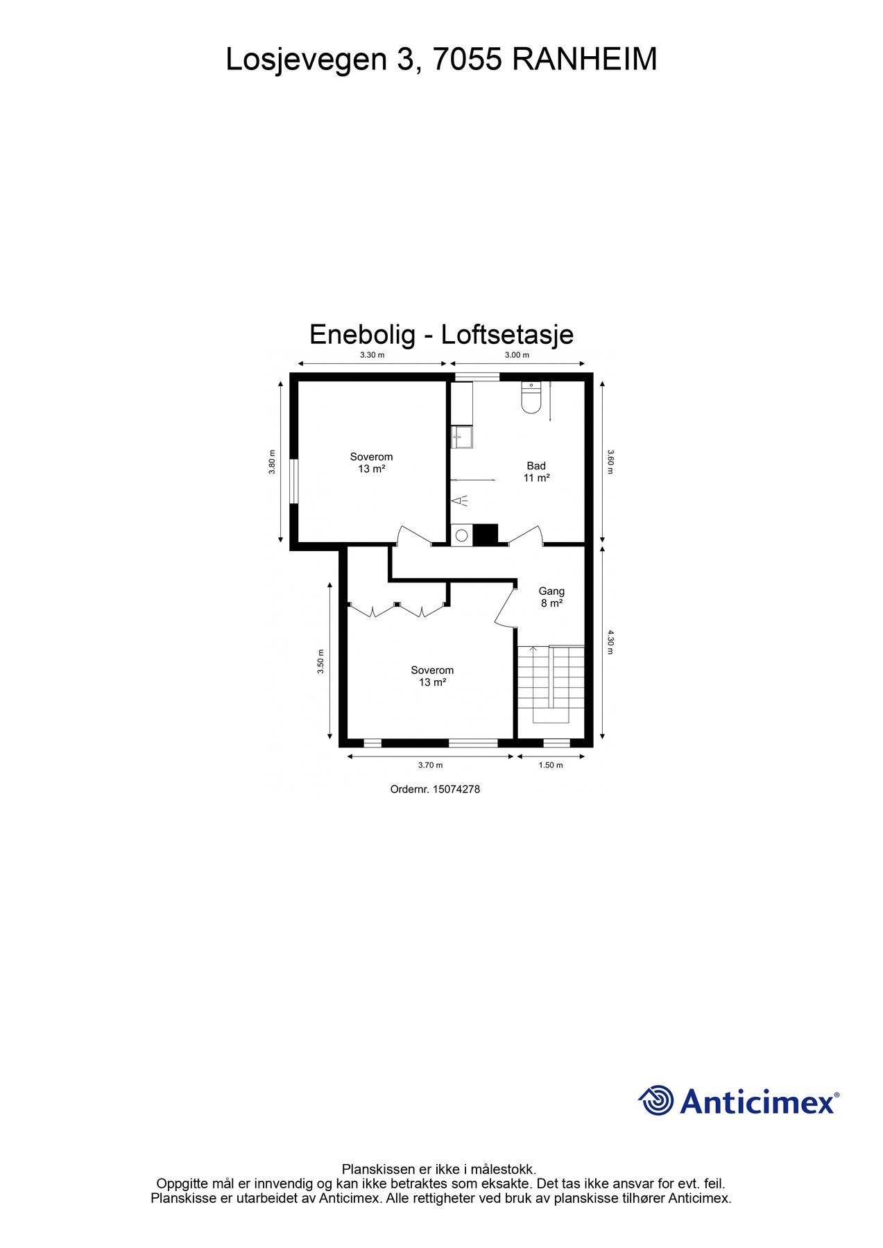 Hovedhus - 2.etasje Galleribilde