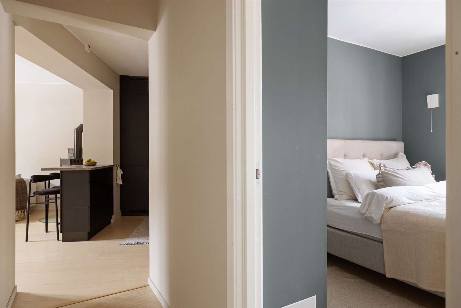 Borettslaget fikk helt nytt fiber høsten 2025. Galleribilde