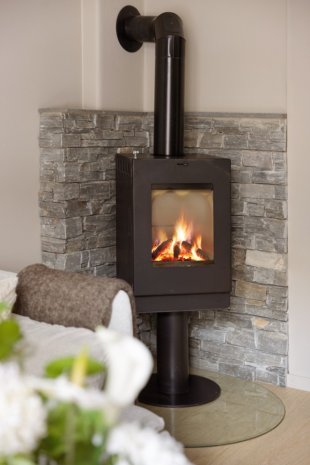 Ildsted kontrollert og godkjent av oslo brann og redning januar 2026. Galleribilde