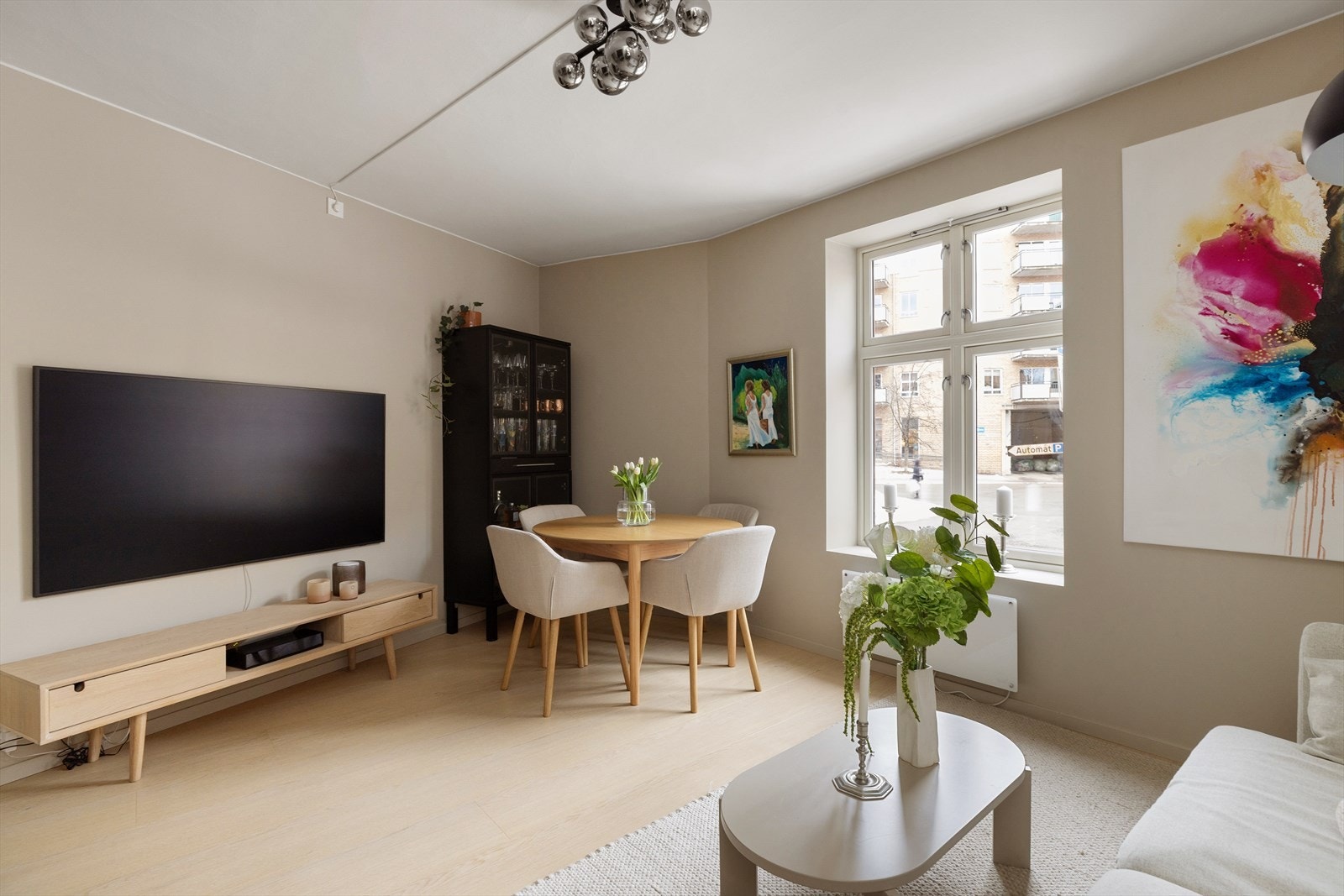 Tregulv Frøya herdet eik hvit 1-stav mattlakk select 27cm. Galleribilde