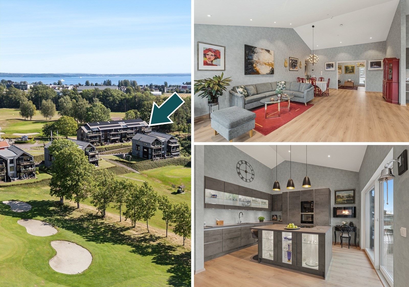 Robin Antonsen v/DNB Eiendom har gleden av å presentere toppetasjen på Golftunet - En særdeles sjelden mulighet! Galleribilde