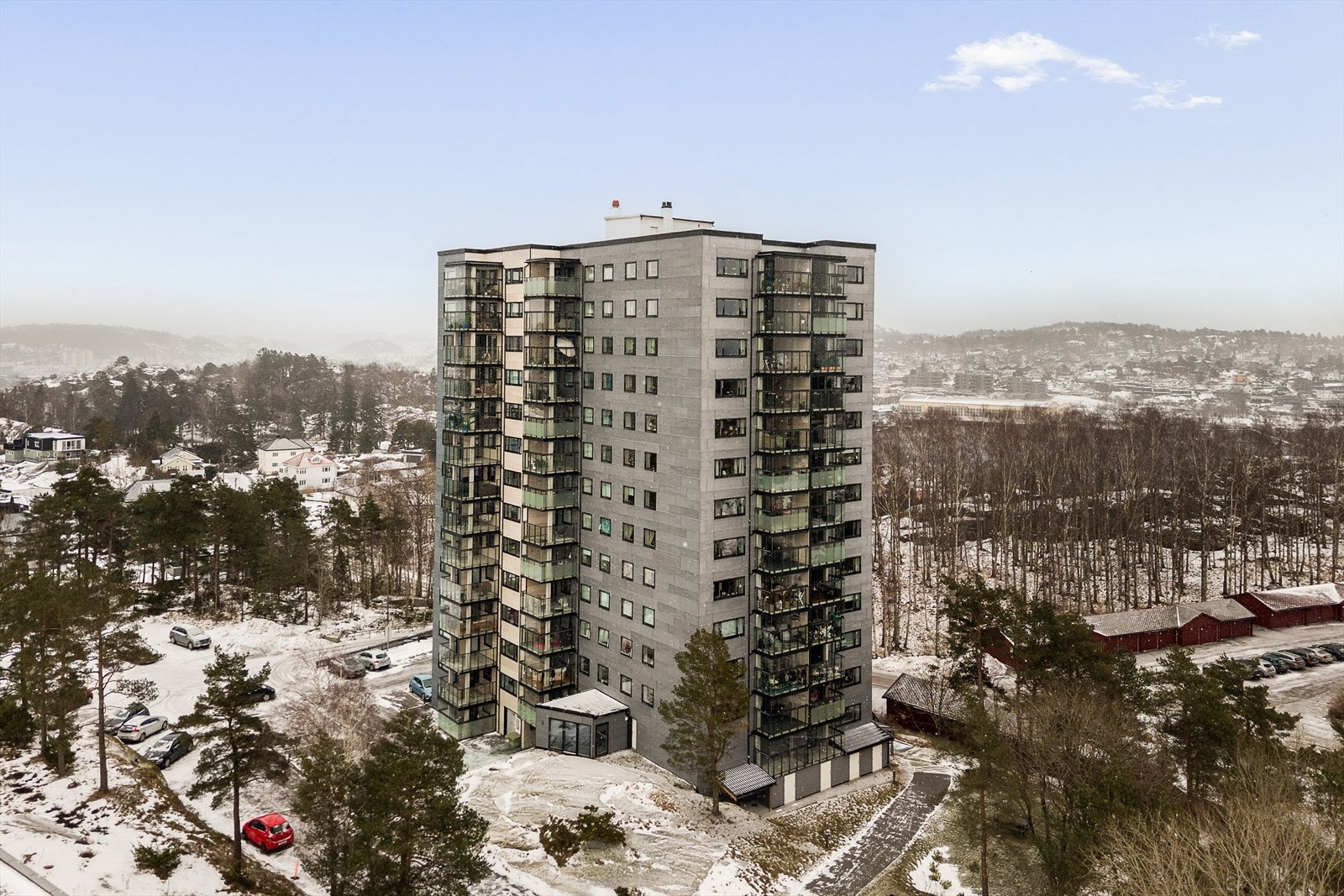 Fritt og luftig beliggende. Galleribilde