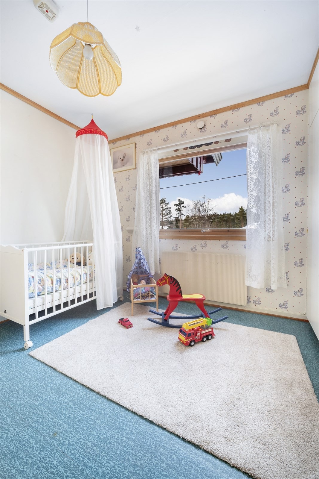 Soverom innredet som barnerom Galleribilde