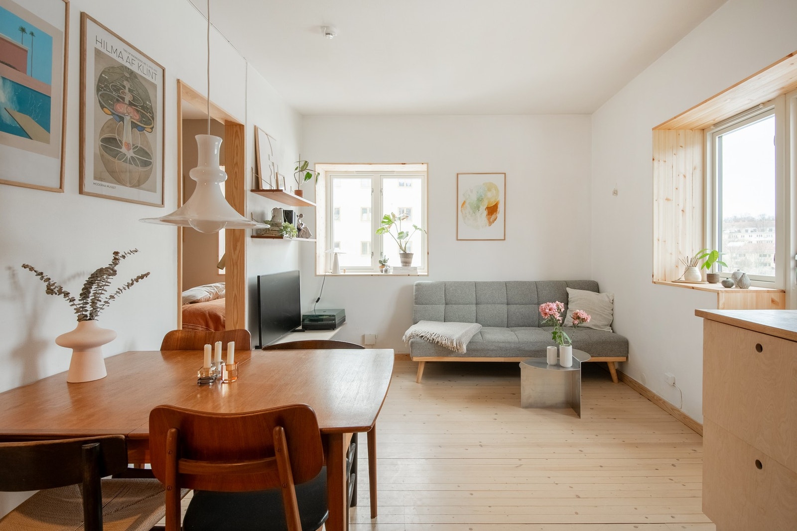 Leiligheten er meget pent pusset opp av dansk arkitekt. Galleribilde