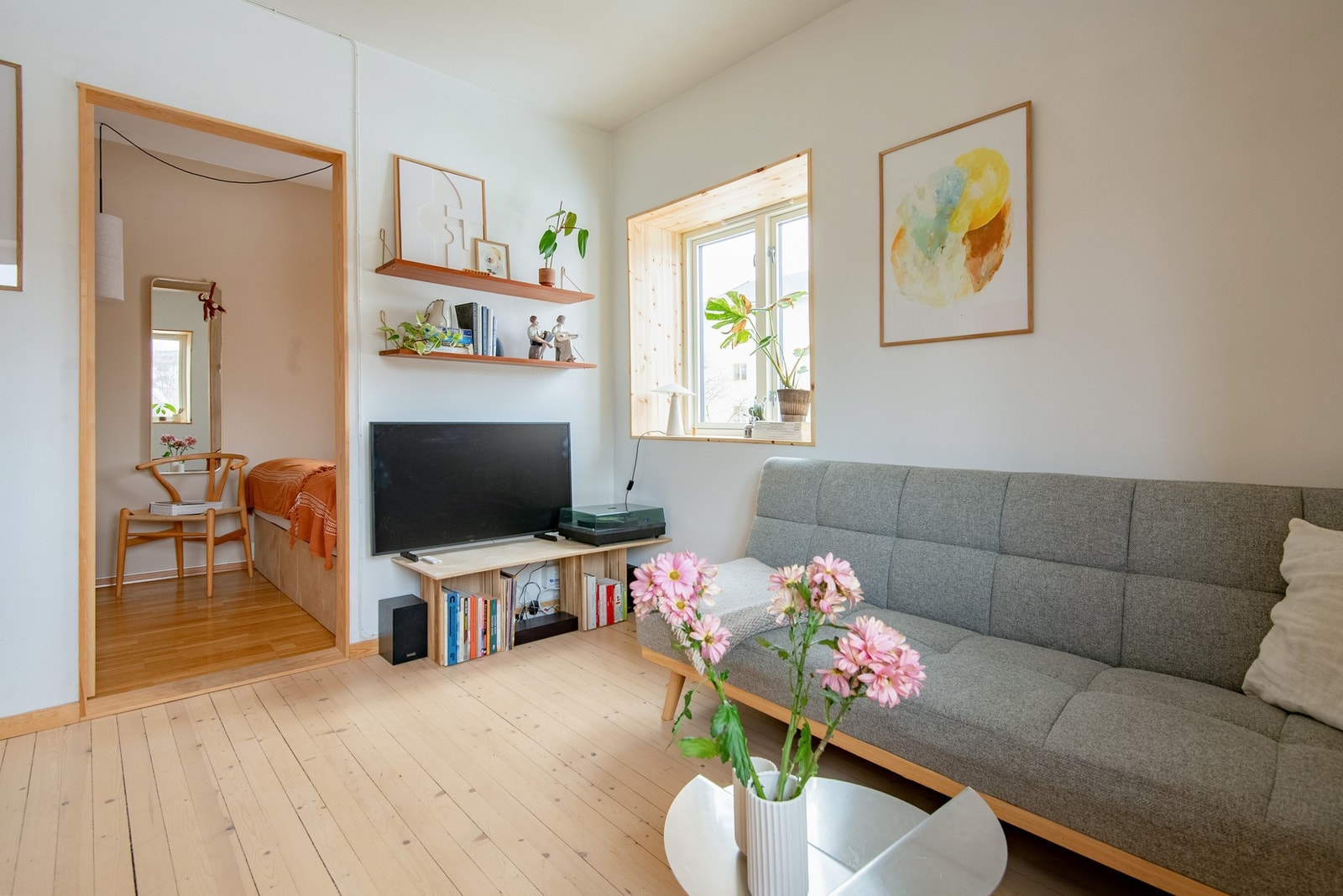 Her får du en helhetlig romfølelse og svært god bokvalitet. Galleribilde