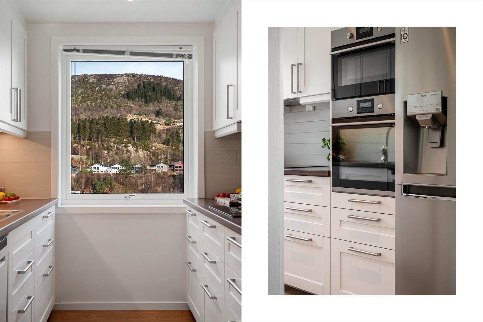 - Ny eier får gleden av integrert induksjon platetopp, steikeovn og mikrobølgeovn - Galleribilde