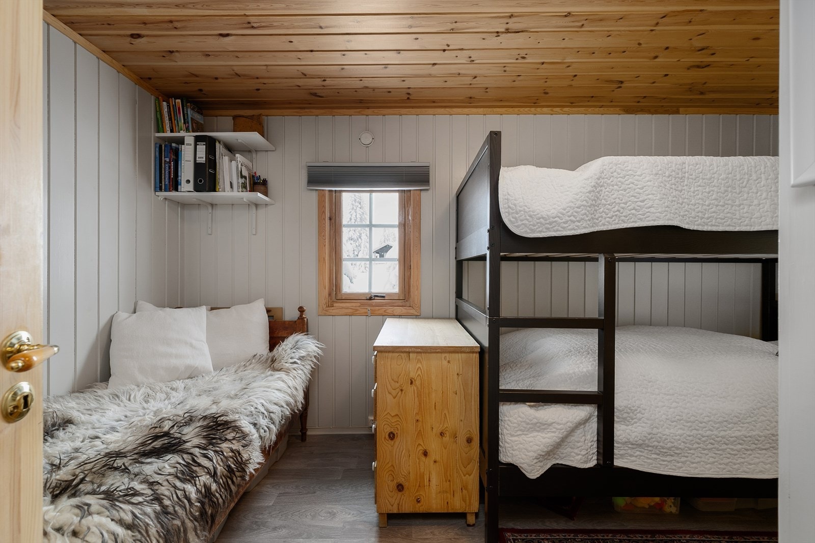 Soverom 3 er innredet med totalt 3 sengeplasser. Galleribilde