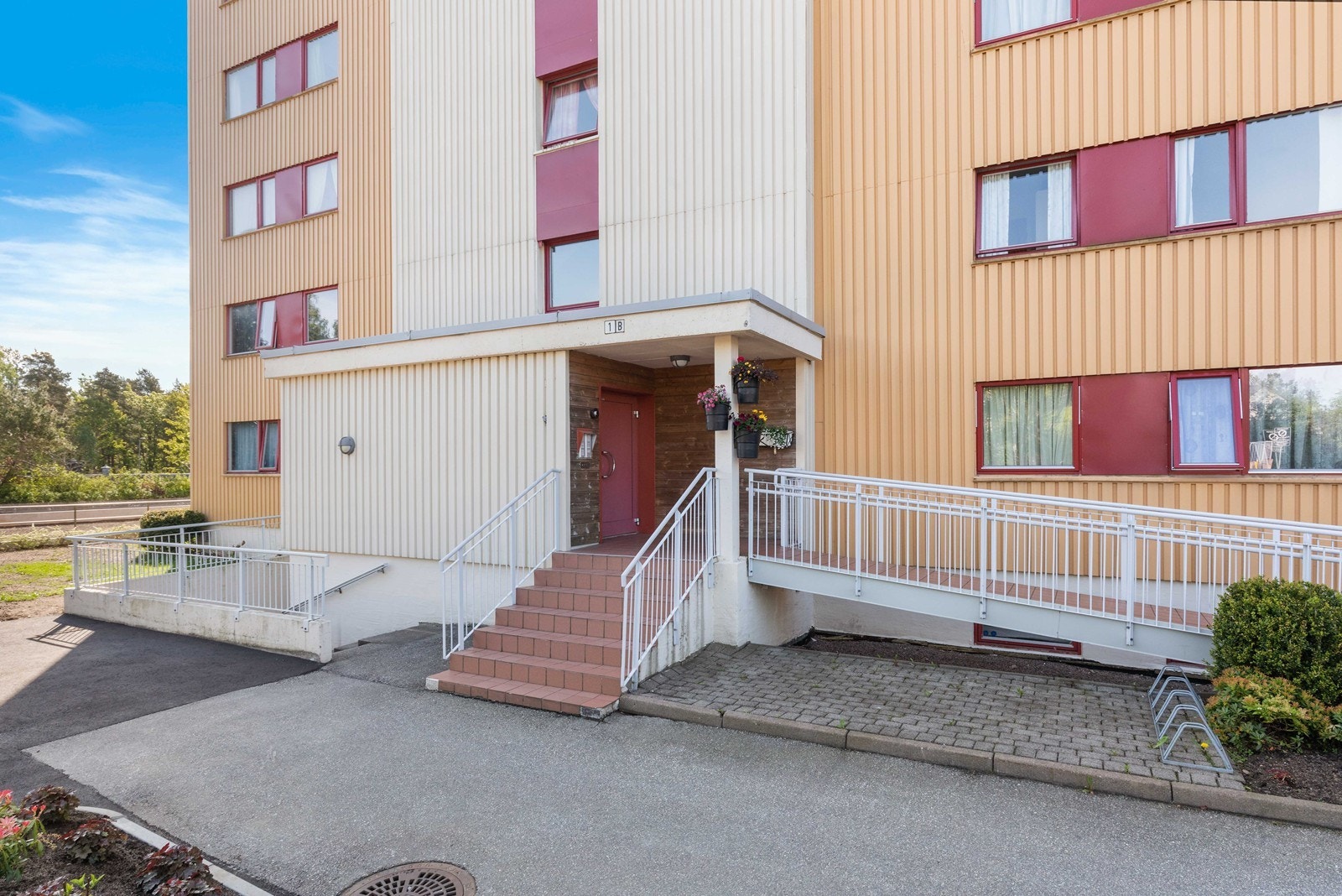 Inngangsparti Galleribilde