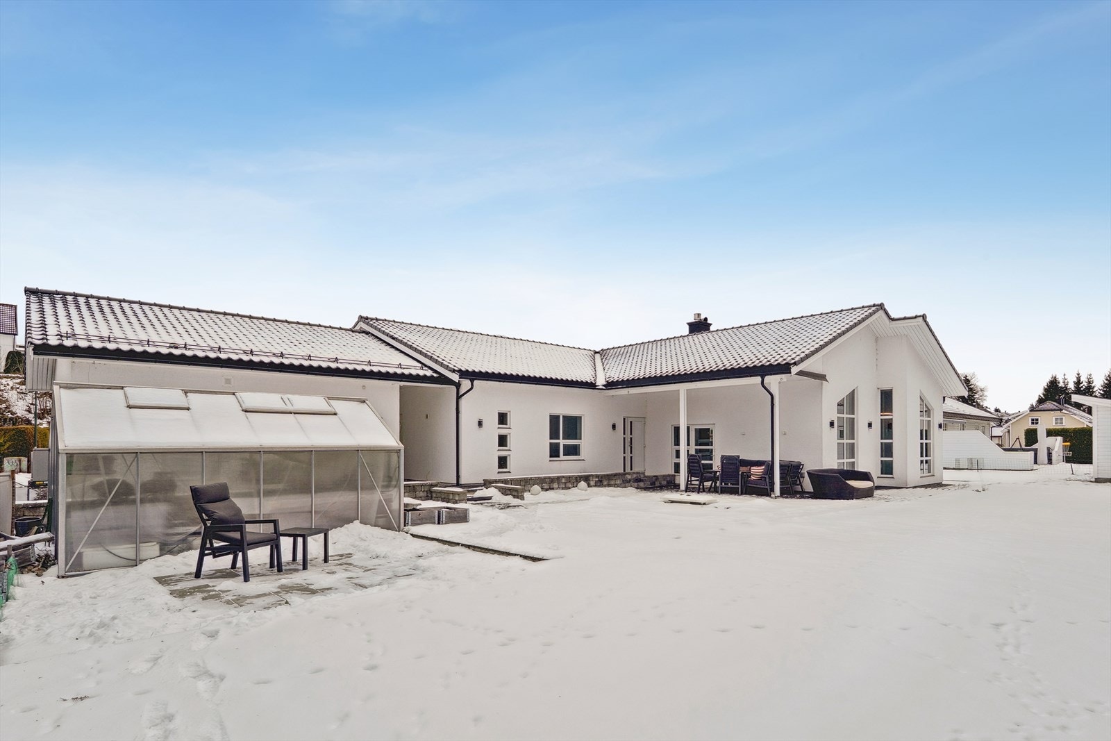 Frittstående drivhus Galleribilde