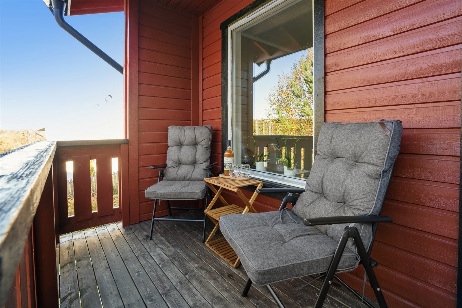 En veranda skapt for komfort, nærvær og hverdagsluksus Galleribilde