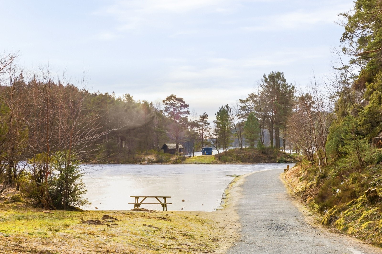 På varmere sommerdager kan man ta turen til Krohnegården badeplass Galleribilde