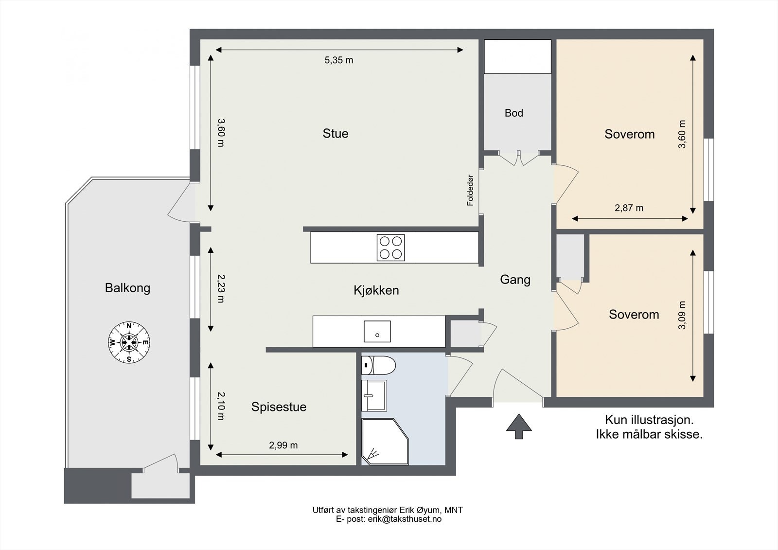 Plantegning. Galleribilde