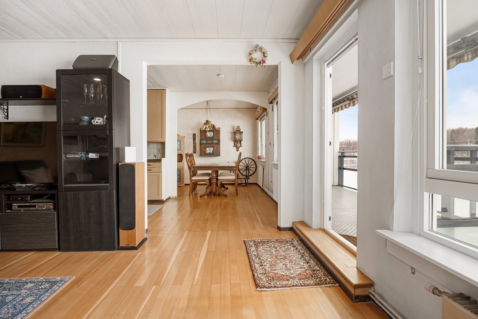 Den åpne løsningen bidrar til en sosial atmosfære. Galleribilde