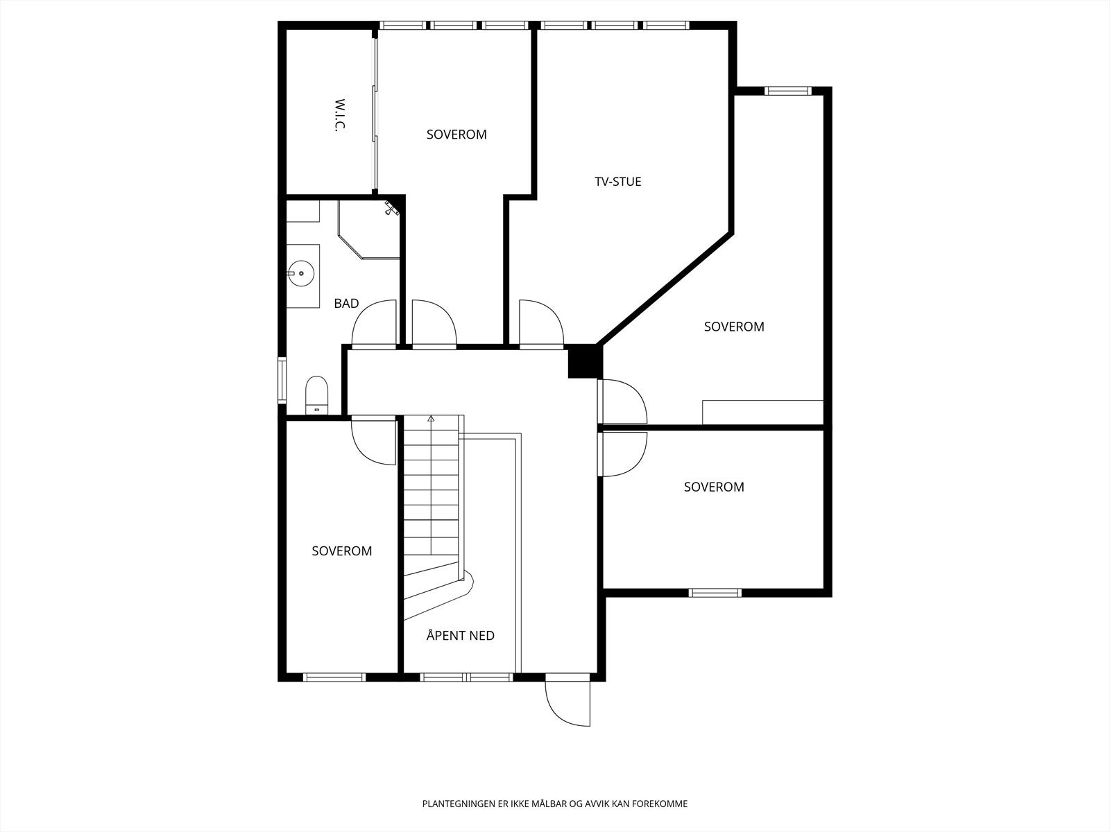 Plantegning 2. etg. Galleribilde