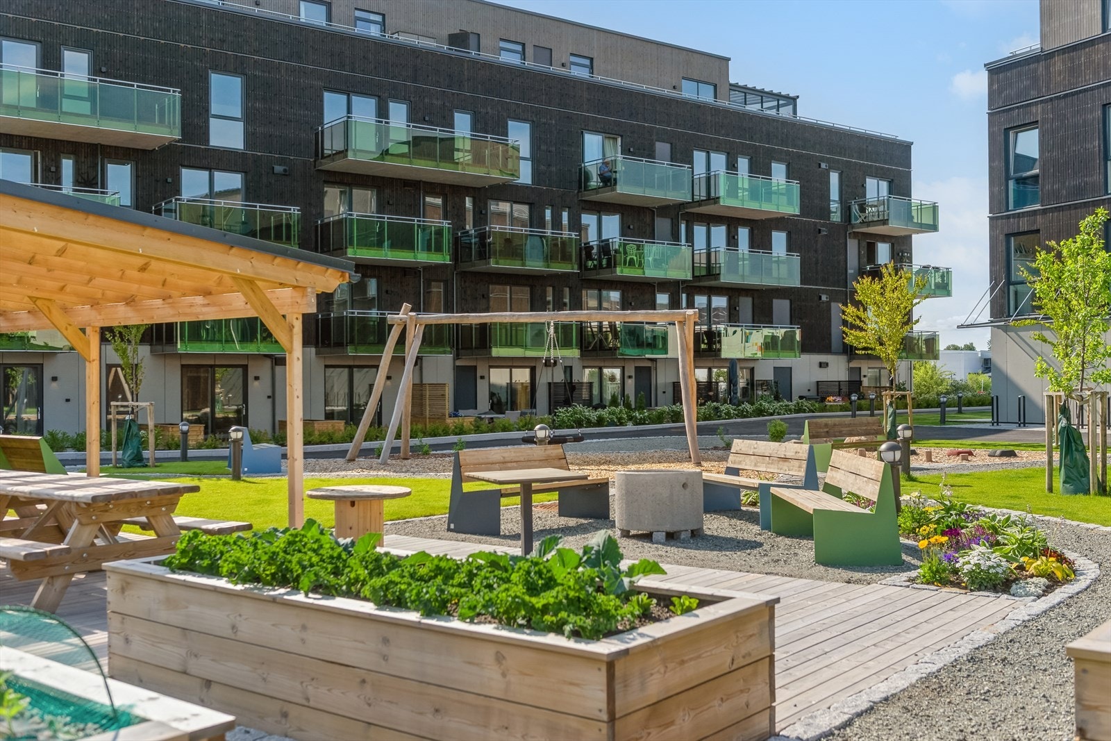 Hagen er områdets hjerte, og et flott samlingssted! Galleribilde