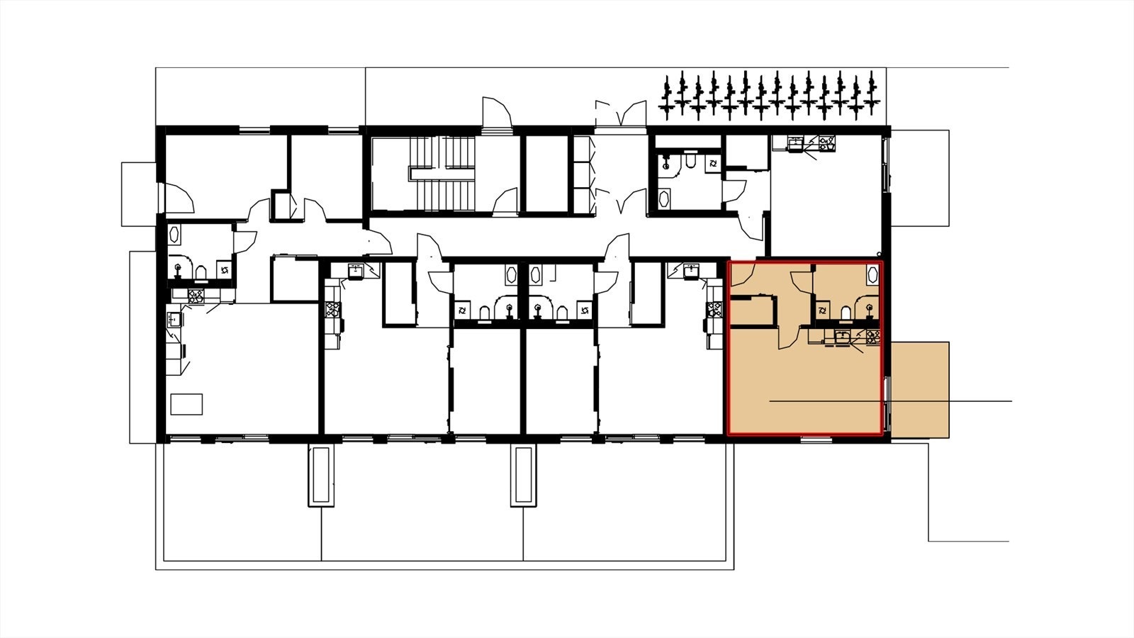 Plantegning. Galleribilde