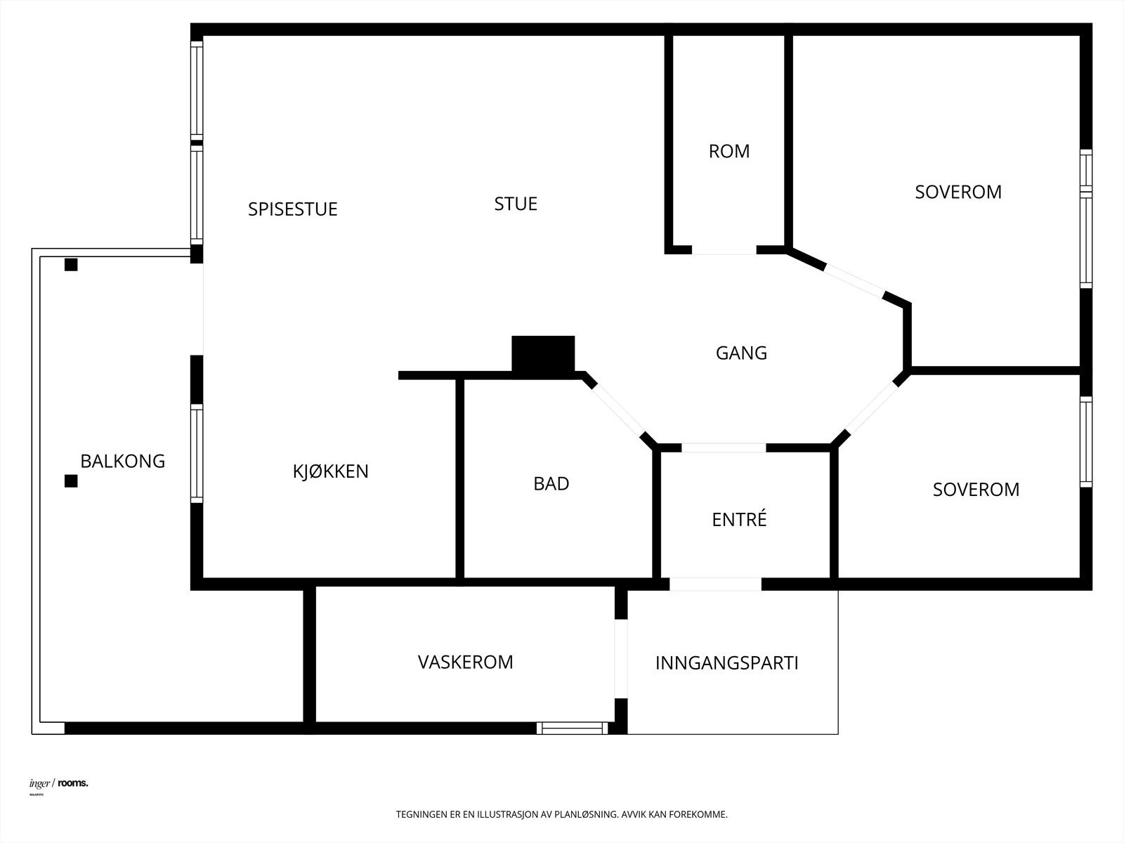 - Plantegning - Galleribilde