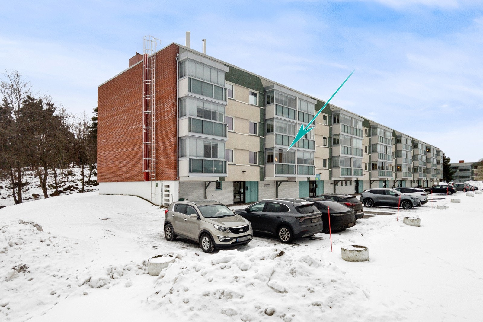 Parkering rett på utsiden Galleribilde