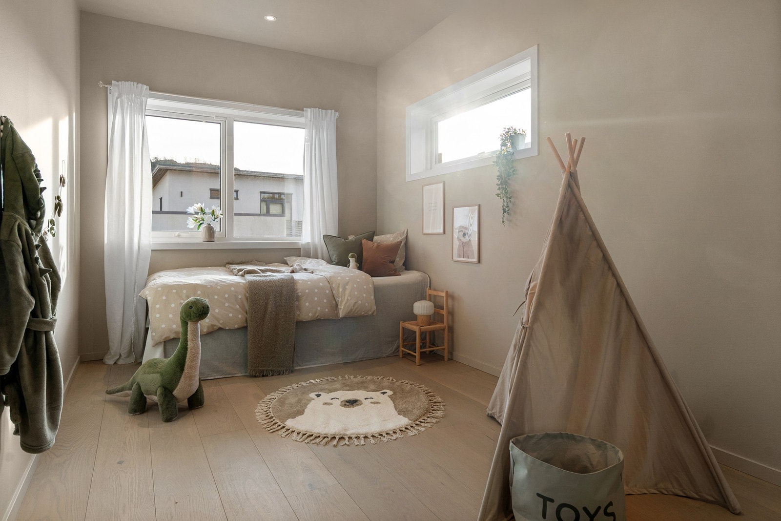 Soverommet måler 11,9 m². Galleribilde