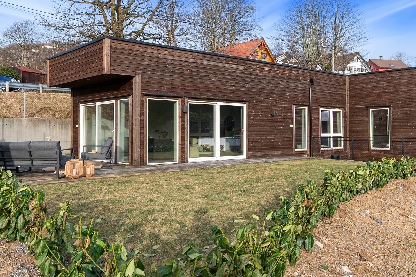 En nydelig familiebolig fra 2018 med lekre kvaliteter. Galleribilde