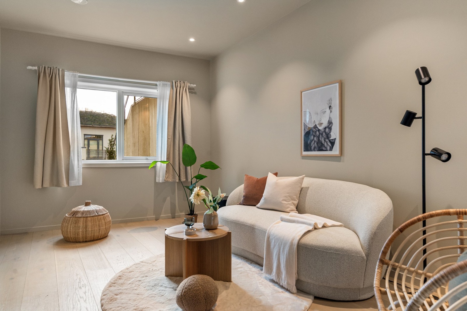 Soverommet måler 15,1 m². Har man ikke bruk for alle soverommene passer rommet perfekt til f.eks. tv-stue til barna. Galleribilde