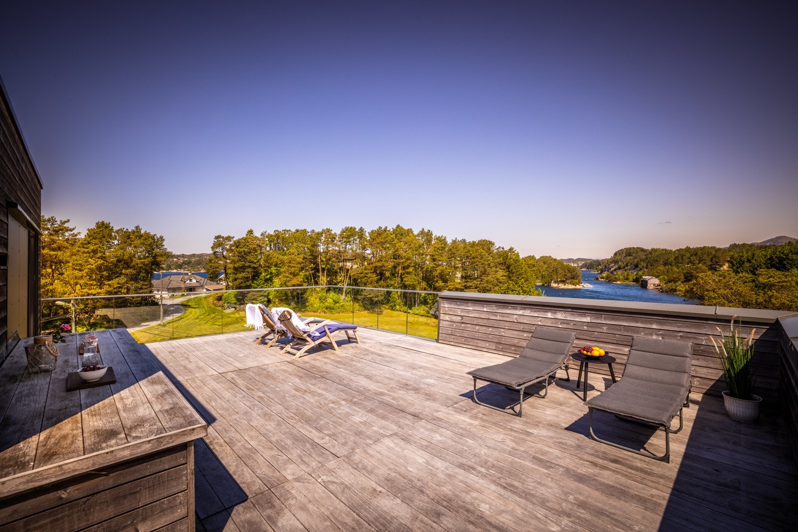 - Dekket under består av belegg og ekstra verneduk fra Protan - Galleribilde