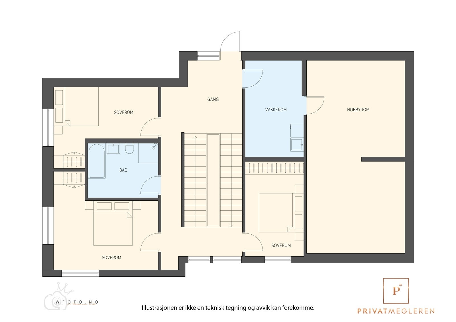 - Plantegning 1.etasje - Galleribilde