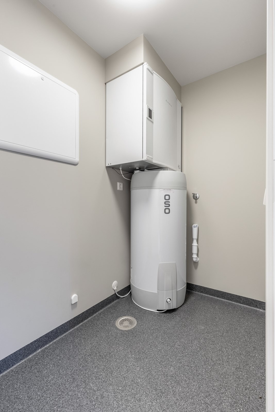 Vaskerom/ teknisk er tilrettelagt for vaskerom, klargjort for vaskemaskin. Galleribilde