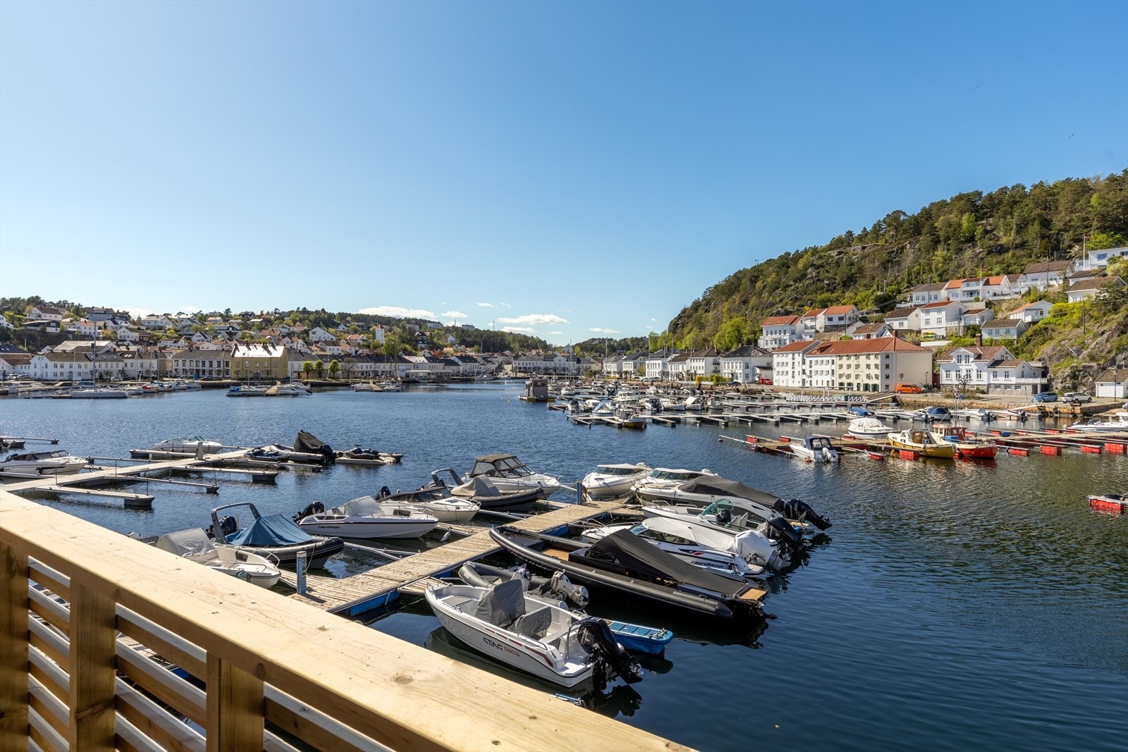 Her kan man kjøpe båtplass - stort nærmrer får man ikke båten Galleribilde