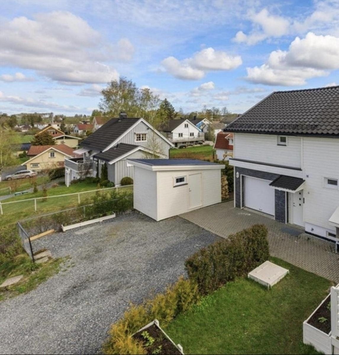 Ute areal Galleribilde