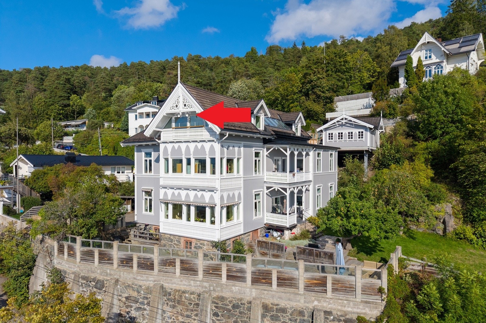 Fasade vest Galleribilde