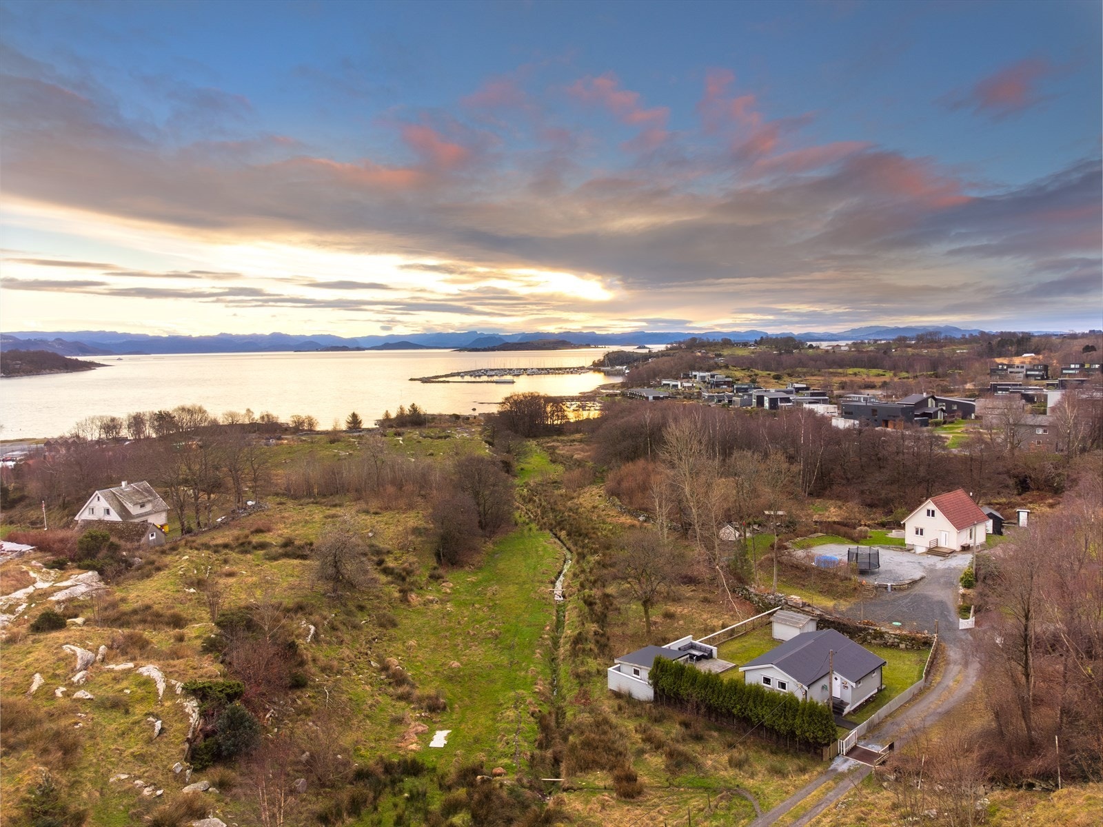 Dronefoto Galleribilde