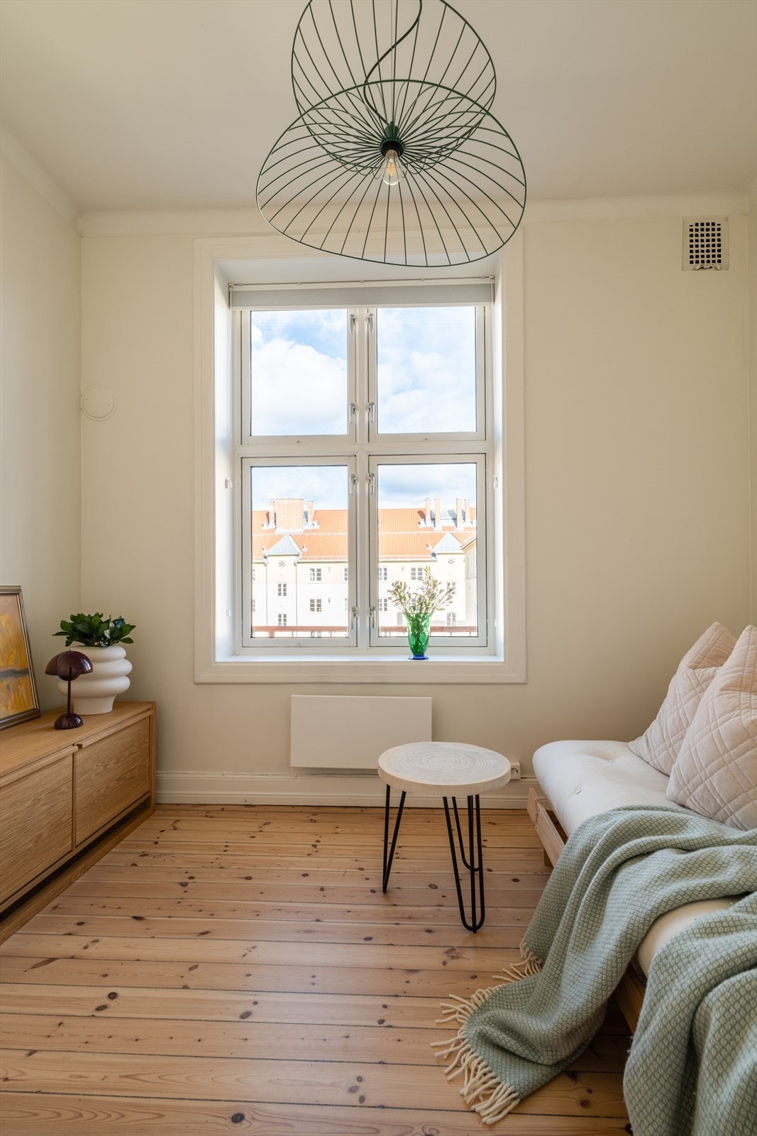 Rommet er i dag brukt som en ekstra TV-stue. Galleribilde