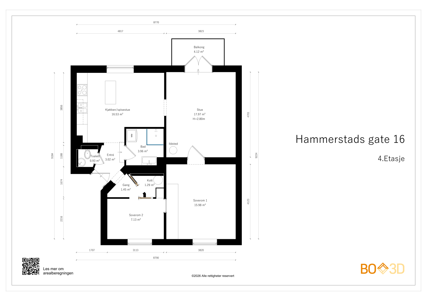 Plantegning. Galleribilde