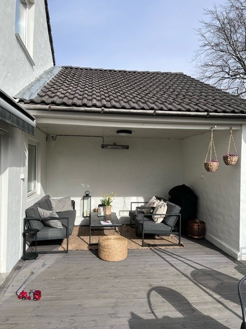 Terrasse med overbygg Galleribilde