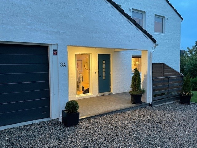 Flott, opparbeidet inngangsparti. Galleribilde