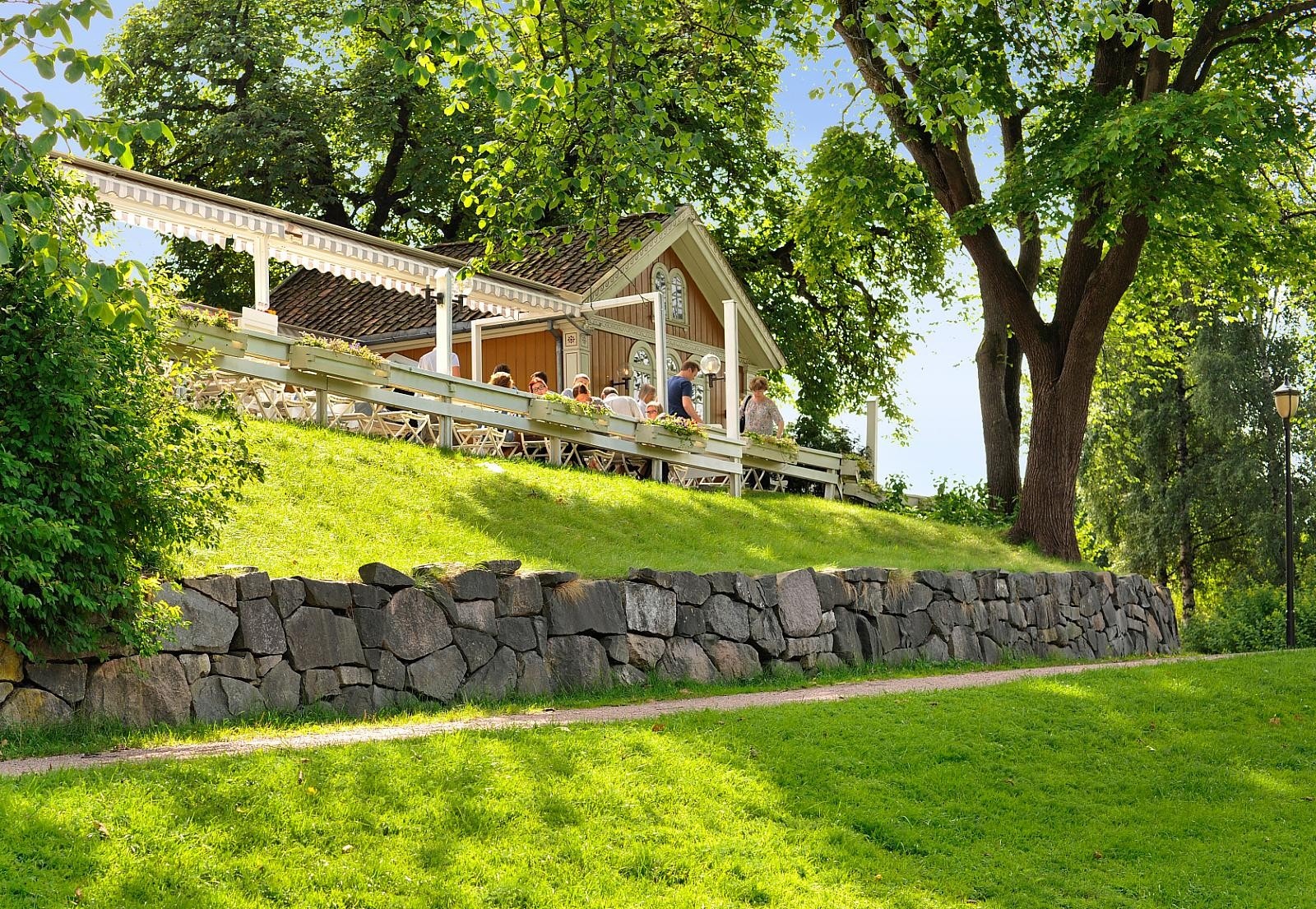 Nærområdet - Herregårdskroen i Frognerparken. Galleribilde