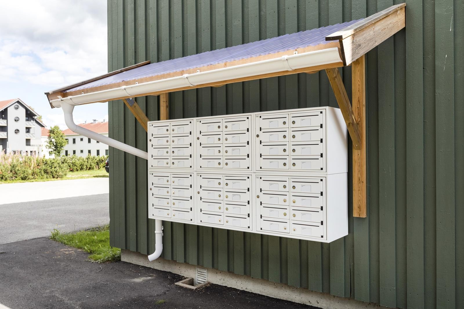 Postkasser til hver leilighet Galleribilde